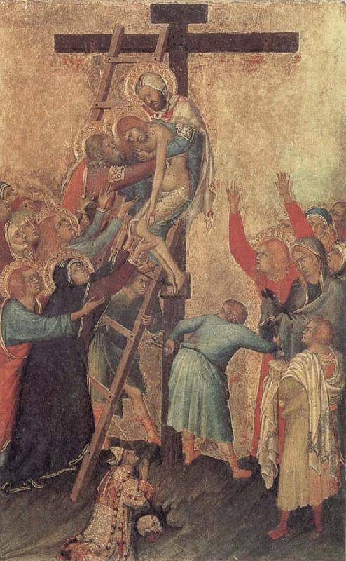 Simone Martini The Deposition oil painting picture